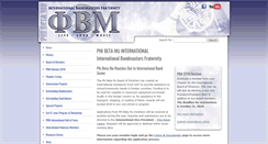 Desktop Screenshot of phibetamu.org
